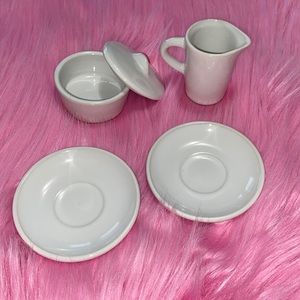 Childs Porcelain dishes 5pc